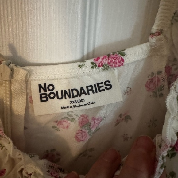 No Boundaries Pink Floral Dress - Picture 3 of 4